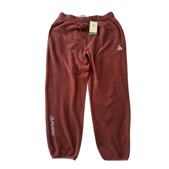 Nike Women's ACG Polartec "Wolf Tree" Mid-Rise Fleece Pants CV0608-217 SZ L New - Picture 1 of 16